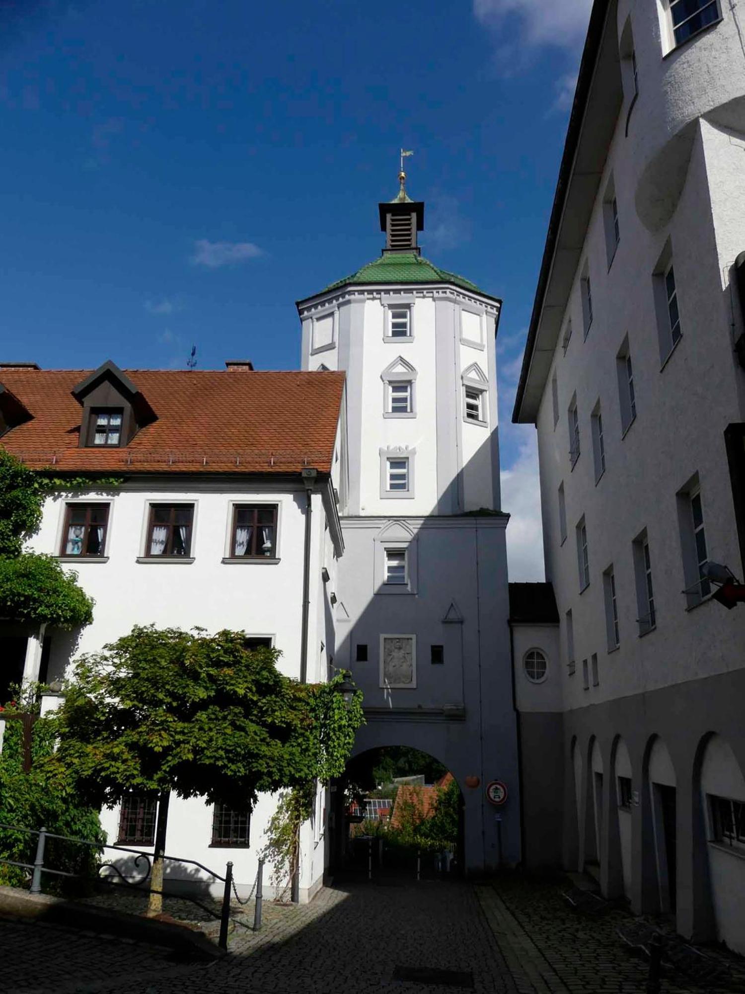 Fewo Zum Kuhturm Gunzburg Bagian luar foto